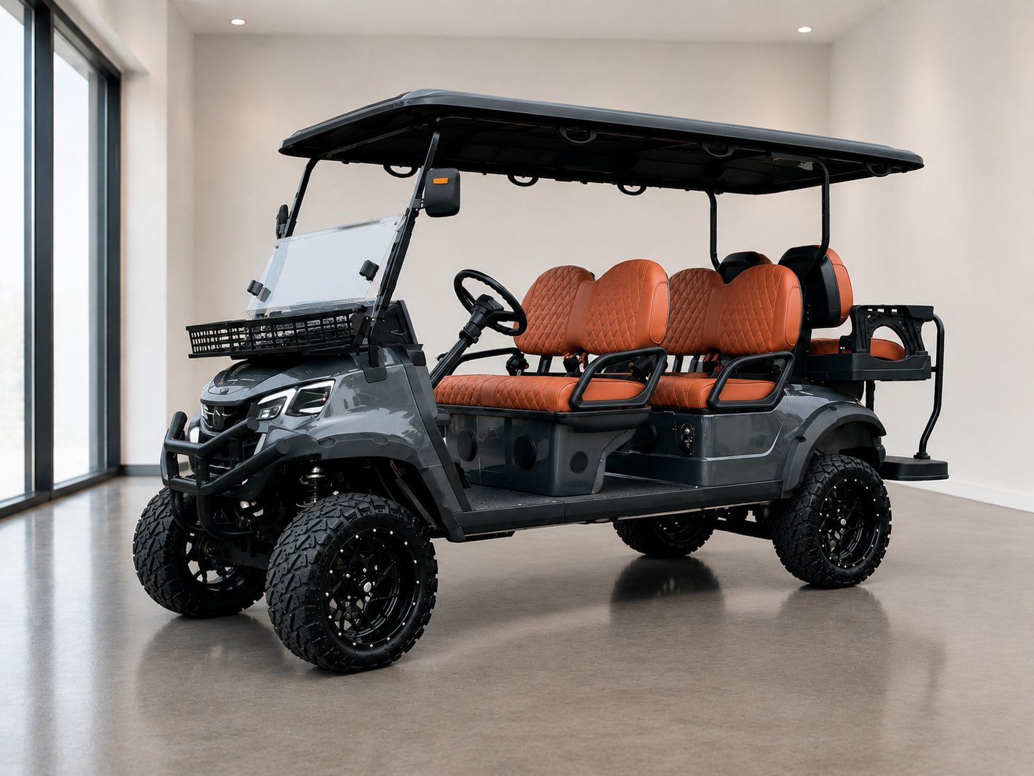 Gray 6-Passenger Off-Road